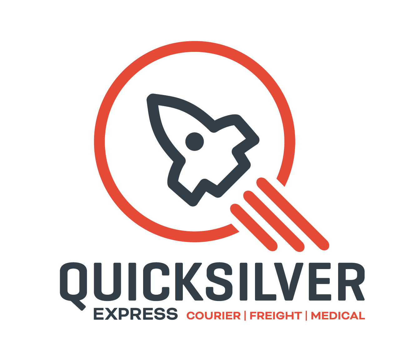 Quicksilver Express Courier logo